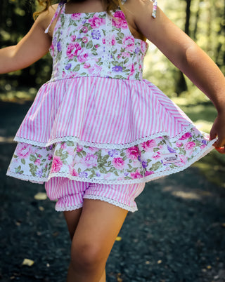 Pretty In Pink Tunic Set