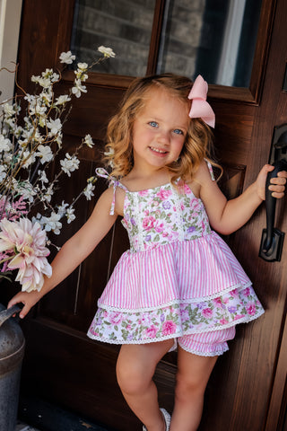 Pretty In Pink Tunic Set