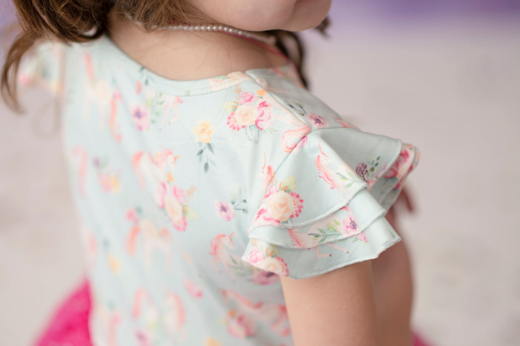 Unicorn Sparkle Tulle dress- PINK
