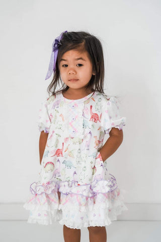 Dino Gown with bloomers
