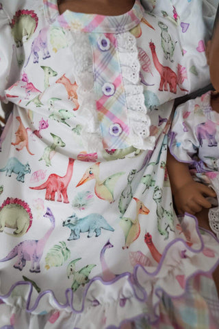 Dino Gown with bloomers