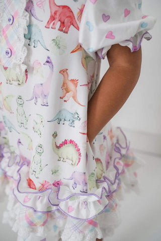 Dino Gown with bloomers